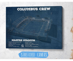 Cutler West Columbus Crew Soccer -MAPFRE Stadium Vintage Soccer Print