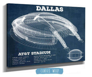Cutler West Dallas Cowboys - AT&T Stadium - Vintage Football Print