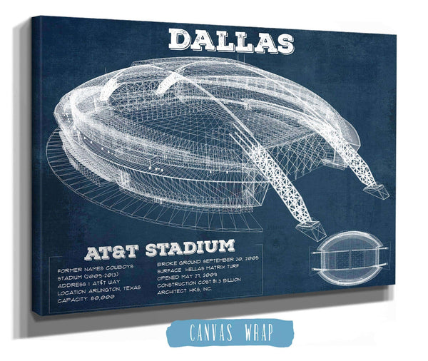 Cutler West Dallas Cowboys - AT&T Stadium - Vintage Football Print