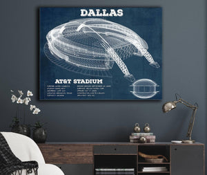 Cutler West Dallas Cowboys - AT&T Stadium - Vintage Football Print
