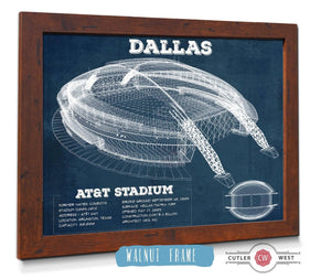 Cutler West Dallas Cowboys - AT&T Stadium - Vintage Football Print