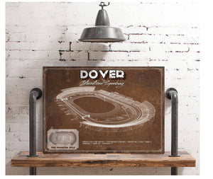 Cutler West Dover International Speedway NASCAR Race Track Print