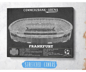 Cutler West Eintracht Frankfurt FC - Commerzbank-Arena Soccer Print