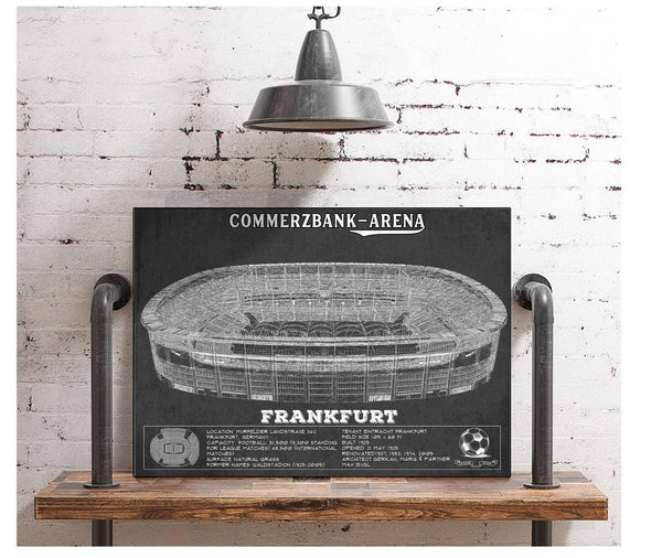 Cutler West Eintracht Frankfurt FC - Commerzbank-Arena Soccer Print