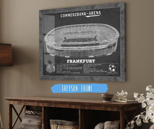 Cutler West Eintracht Frankfurt FC - Commerzbank-Arena Soccer Print