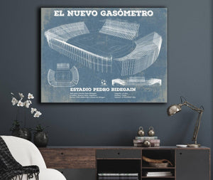 Cutler West El Nuevo Gasómetro Print Club Atlético San Lorenzo De Almagro Soccer Print