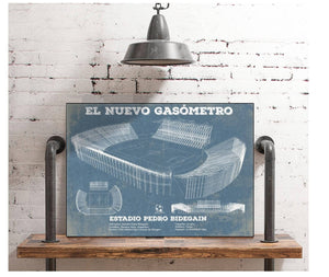 Cutler West El Nuevo Gasómetro Print Club Atlético San Lorenzo De Almagro Soccer Print