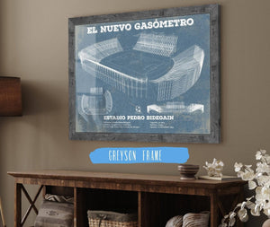 Cutler West El Nuevo Gasómetro Print Club Atlético San Lorenzo De Almagro Soccer Print