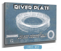 Cutler West River Plate Estadio Monumental Antonio Vespucio Liberti Blueprint Soccer Print