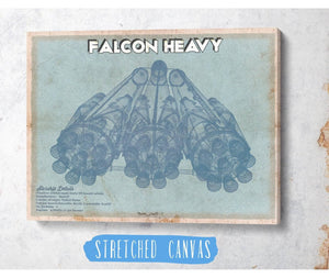 Cutler West Falcon Heavy Vintage Space Exploration Print