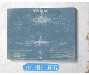 Cutler West Final Fantasy Midgar Blueprint