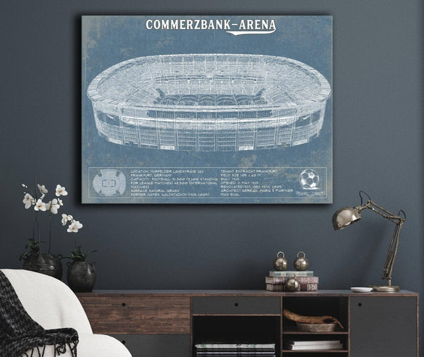 Cutler West Frankfurt FC Commerzbank Arena Blueprint
