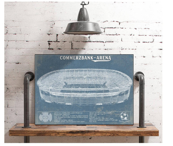Cutler West Frankfurt FC Commerzbank Arena Blueprint