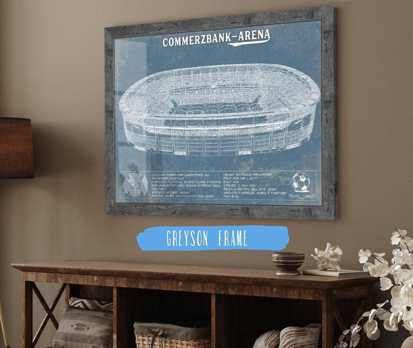 Cutler West Frankfurt FC Commerzbank Arena Blueprint