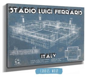 Cutler West Genoa C.F.C. Italy Football Stadio Luigi Ferraris Stadium Soccer Print