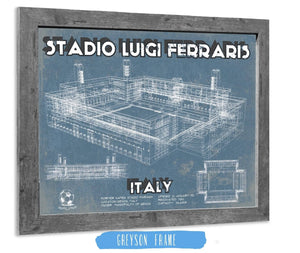 Cutler West Genoa C.F.C. Italy Football Stadio Luigi Ferraris Stadium Soccer Print