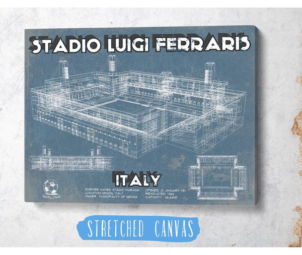 Cutler West Genoa C.F.C. Italy Football Stadio Luigi Ferraris Stadium Soccer Print