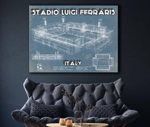 Cutler West Genoa C.F.C. Italy Football Stadio Luigi Ferraris Stadium Soccer Print