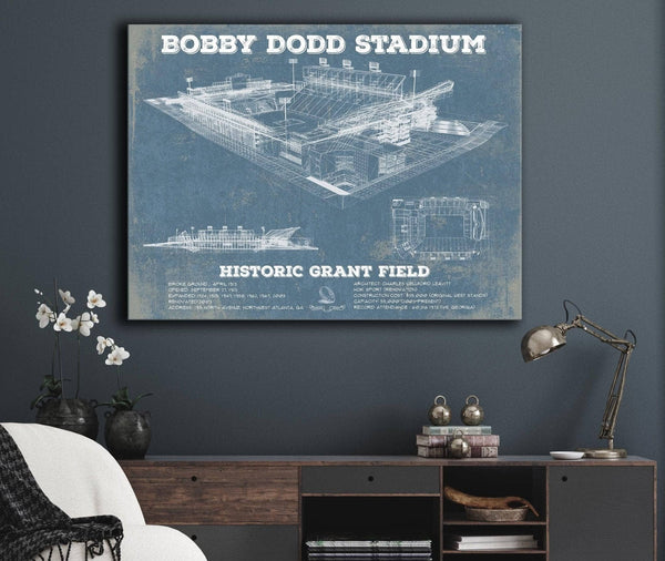 Cutler West Georgia Tech Yellow Jackets - Bobby Dodd Stadium at Historic Grant Field