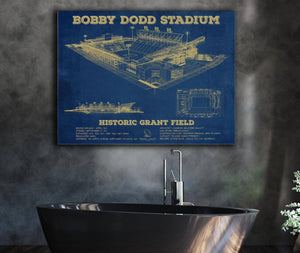 Cutler West Georgia Tech Yellow Jackets - Bobby Dodd Stadium at Historic Grant Field Team Color