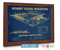 Cutler West College Football Collection 14" x 11" / Walnut Frame Georgia Tech Yellow Jackets - Bobby Dodd Stadium at Historic Grant Field 835000126_48674