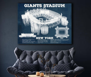 Cutler West Giants Stadium - The Meadowlands New York Vintage Print