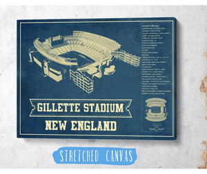 Cutler West Gillette Stadium New England Patriots - Vintage Football Print
