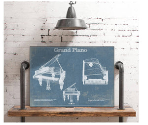 Cutler West Grand Piano Blueprint