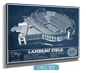 Cutler West Green Bay Packers - Lambeau Field Vintage Football Print