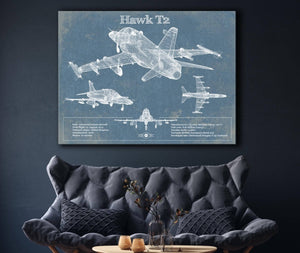 Cutler West HAWK T2 Blueprint Original Military Wall Art