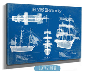 Cutler West HM Armed Vessel Bounty Blueprint Original Wall Art