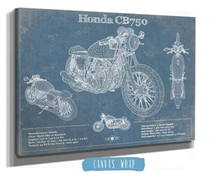 Cutler West Honda CB750 Motorcycle Patent Print