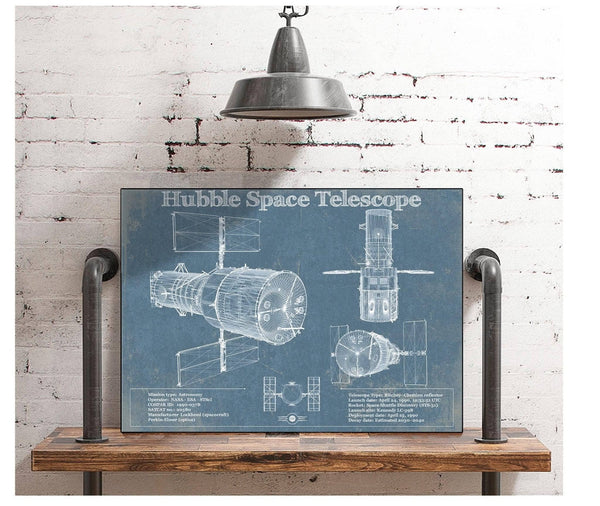 Cutler West Hubble Telescope Blueprint Wall Art