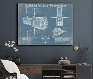 Cutler West Hubble Telescope Blueprint Wall Art