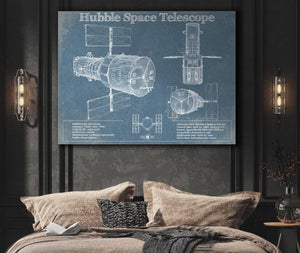Cutler West Hubble Telescope Blueprint Wall Art