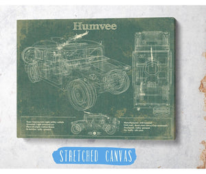 Cutler West Humvee Jeep Army Truck Original Patent Print