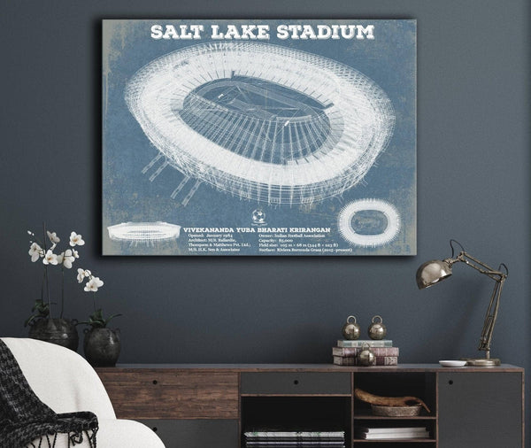 Cutler West India national football team - Salt Lake Stadium Soccer Print