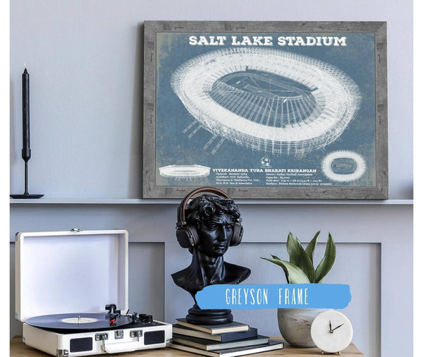 Cutler West India national football team - Salt Lake Stadium Soccer Print