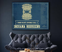 Cutler West Basketball Collection Simon Skjodt Assembly Hall Indiana Hoosiers NCAA Vintage Print