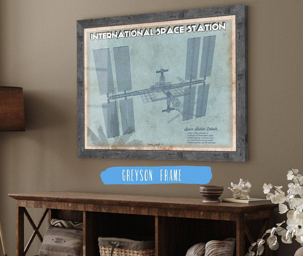 Cutler West International Space Station Vintage Space Exploration Art Print