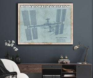 Cutler West International Space Station Vintage Space Exploration Art Print