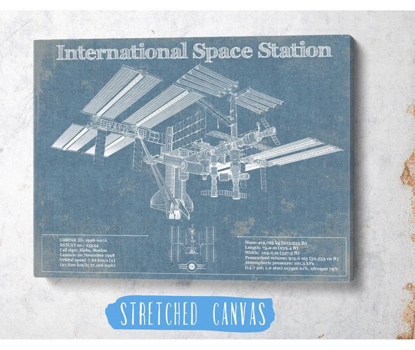 Cutler West International Space Station Vintage Space Exploration Print