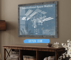 Cutler West International Space Station Vintage Space Exploration Print