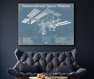 Cutler West International Space Station Vintage Space Exploration Print