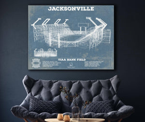 Cutler West Jacksonville Jaguars TIAA Bank Field  Vintage Football Print