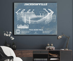 Cutler West Jacksonville Jaguars TIAA Bank Field  Vintage Football Print