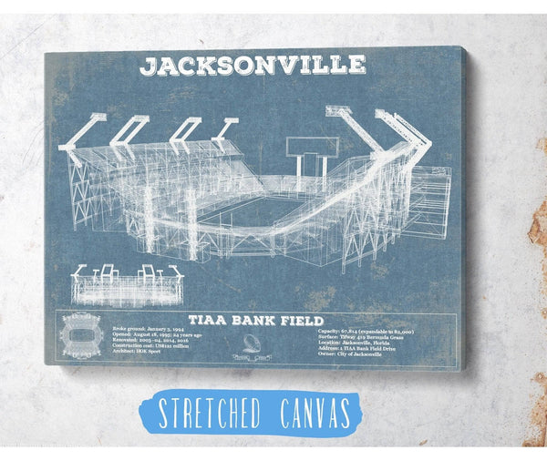 Cutler West Jacksonville Jaguars TIAA Bank Field  Vintage Football Print