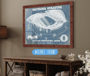 Cutler West Japan National Football Team Saitama Stadium Soccer Print