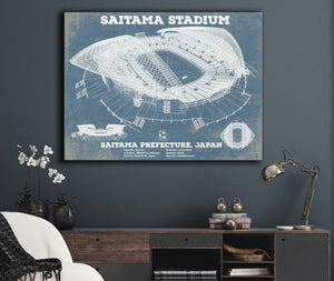 Cutler West Japan National Football Team Saitama Stadium Soccer Print