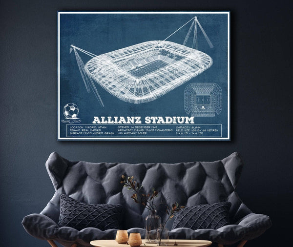 Cutler West Juventus Football Club Allianz Stadium Stadium Soccer Print